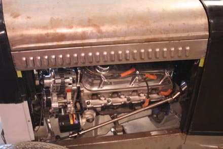 16 Novo motor V8 já instalado