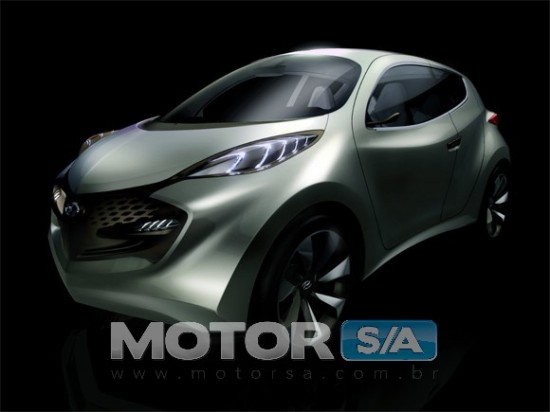 Hyundai iX Metro Projeto HB desenho Hyundai iX Metro Projeto HB desenho