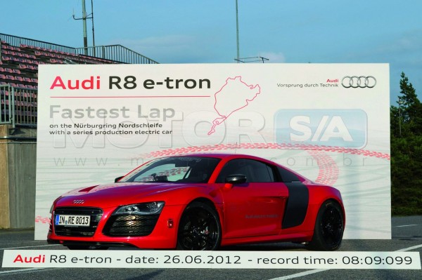 Audi R8 e-tron 2013. Superesportivo elétrico
